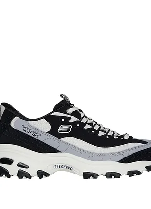 Кросівки жіночі skechers d'lites-smooth nostalgia чорні 150537 bknt
