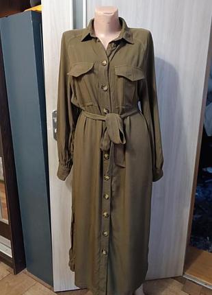 Платье платье рубашка h&amp;m