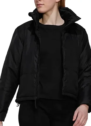 Куртка жіноча adidas w bsc padded j чорна