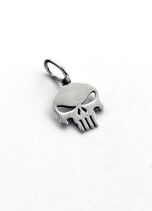 Кулон череп карателя punisher интернет магазин сильвер клаб