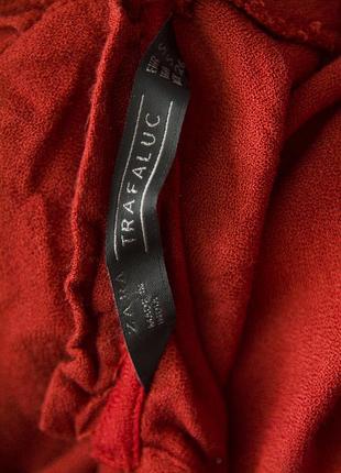Червоне плаття zara. 9