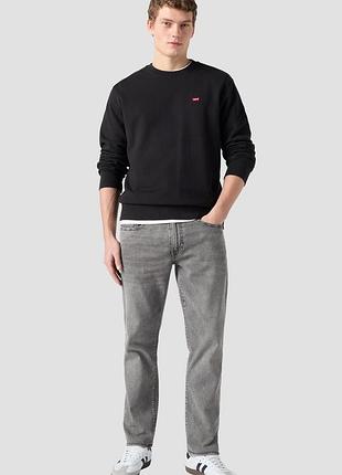 Мужские серые оригинальные джинсы levis 511 (32х30р. м)