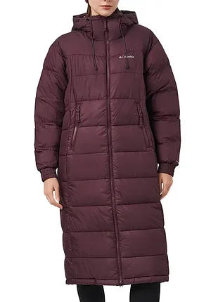 Куртка женская columbia pike lakeTM ii long jacket бордовая 2051351-607