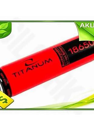 Ve акумулятор 18650 titanum 1200 new version mah li-ion для електронних пристроїв батарея для ліхтарик n6w_ver