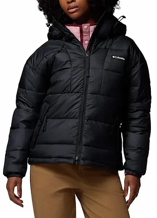 Куртка жіноча columbia pike lake™ iii hooded jacket чорна 2133561-010