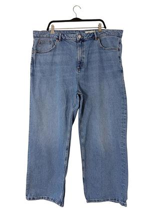 Голубые широкие джинсы marks &amp; spencer wide