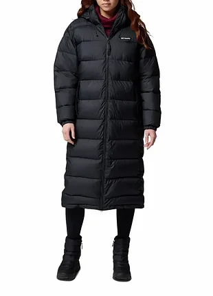Куртка женская columbia pike lakeTM iii long jacket черная 2133541-010