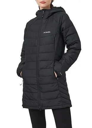 Куртка женская columbia powder liteTM ii mid jacket черная 2089371-010