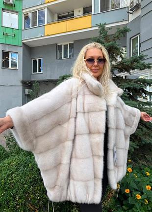 Норковая шуба премиум греция