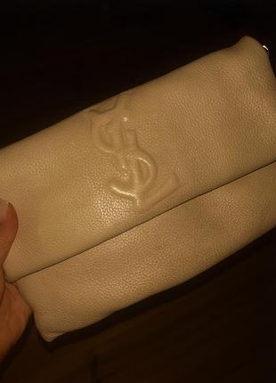 Вінтажна сумка жіноча ysl type в класичному елегантному стилі