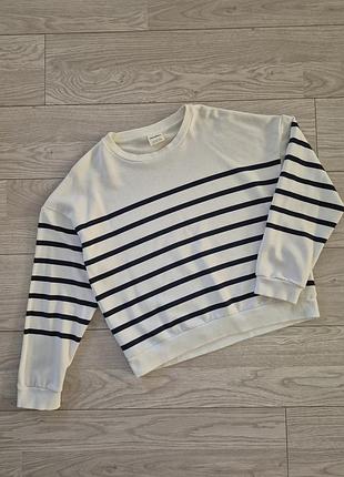 Світшот, кофта pull&bear у смужку