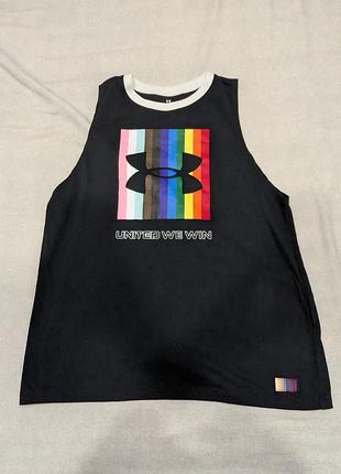 Футболка under armour без рукавов, м