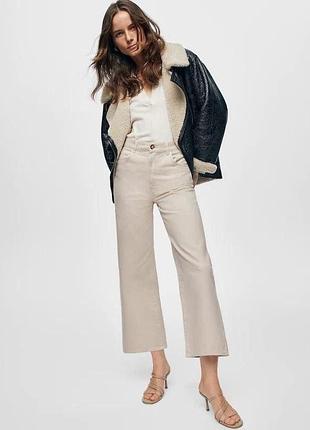 Брендовые эластичные хлопковые джинсы massimo dutti
