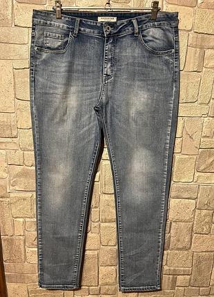 Джинсы стрейч. karostar. р-р: 46/48(ев),4xl.