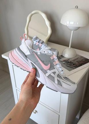Кросівки жіночі nike v2k runtekk white grey pink