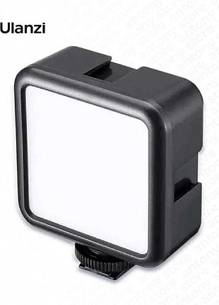 Ulanzi vl49 компактне накамерне led-світло для фото-, відеозйомки