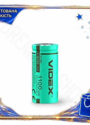 Dm аккумулятор 18350 videx спецификация 2.2 1100mah li-ion 3.7v без защиты батарея для электронных сиг spe|lz
