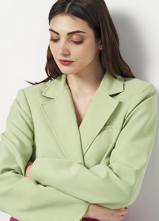 Zara піджак жакет вкорочений