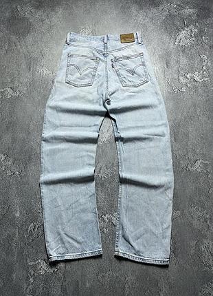 Vintage винтажные женские джинсы levi’s левайс big logo y2k size 27/29 размер 27/29