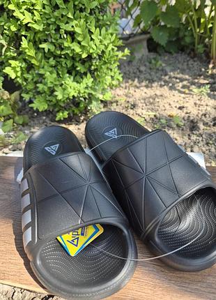 Шльопанці підліткові, жіночі, чорні
