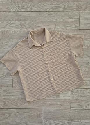 Сорочка shein у смужку