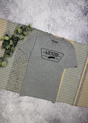 Чоловіча бавовняна футболка vans big logo