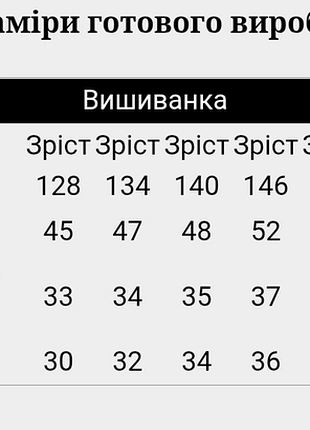 Вышиванка для девочек 10