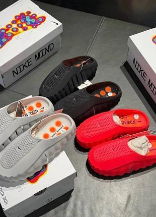 🔥 тапочки nike mind 001 — lux якість 1:1 | легкі та зручні | розміри 40–45 | відправка по всій україні