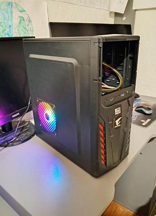 Игровой компьютер. игровой компьютер + видеокарта nvidia Twitters 250