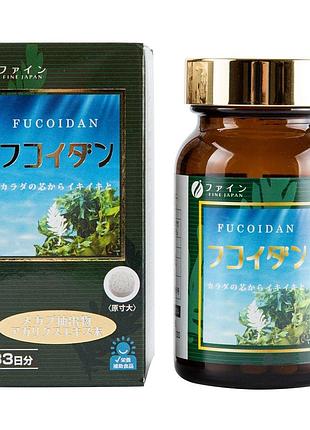 Fine japan fucoidan mekabu and agaricus фукоидан с агариком, 150 табл