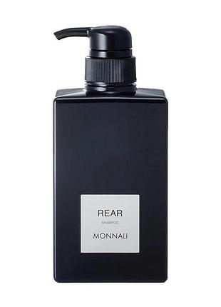 Monnali rear shampoo очищаючий шампунь для шкіри голови та волосся, 350 мл