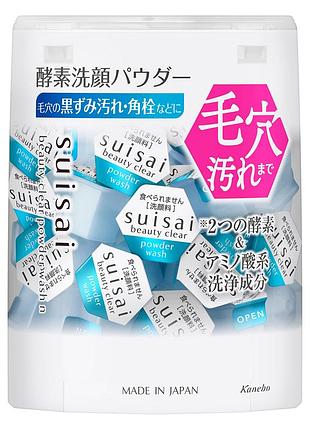 Kanebo suisai beauty clear enzym powder ензимна пудра для вмивання, (0.4 г х 32 шт)