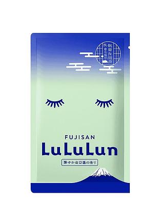 Lululun face mask fuji clear stream зволожуюча маска з джерельною водою з гори фудзі, 1 шт