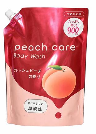 Rocket soap body wash гель для душу, персик (змінний блок), 900 мл