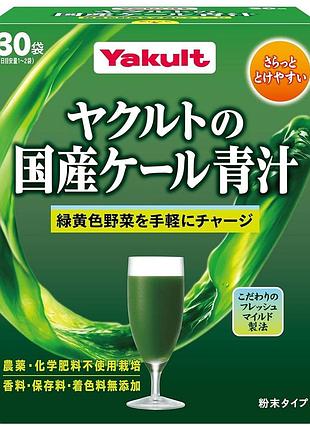 Yakult domestic kale green juice аодзіру з капустою кале, 30 стіків
