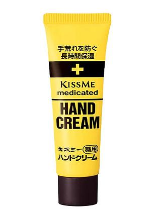 Isehan kiss me medicated hand cream универсальный крем для рук, 30 гр