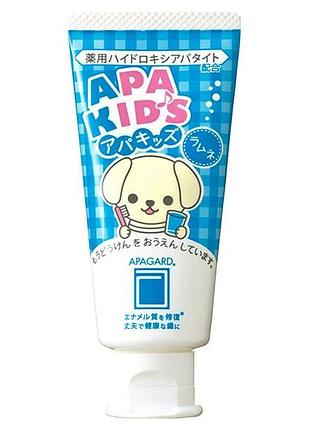 Apagard apa kids детская зубная паста (мята), 60 г