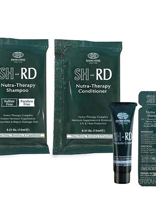 Sh-rd gentle nourish kit безсульфатный набор для ухода за волосами в тревел формате, 4 ед