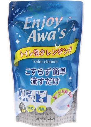 Rocket soap foaming toilet cleansing spray спрей-пена для мытья унитазов с ионами серебра (сменный блок), 2...
