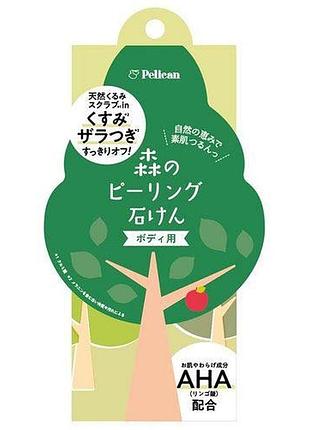 Pelican forest peeling натуральне мило-пілінг для тіла, 100 гр