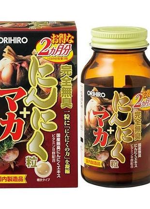 Orihiro odorless garlic часник без запаху, 180 табл