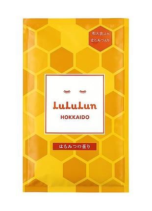 Lululun premium face mask hokkaido honey відновлююча маска з натуральним медом, 1 шт