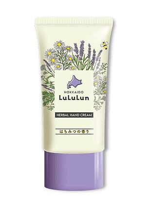 Lululun hand cream hokkaido honey крем для рук з натуральним медом та органічними травами, 30 гр