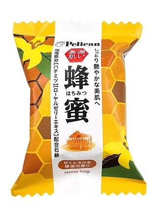 Pelican honey мило з екстрактом меду та маточного молочка, 80 гр