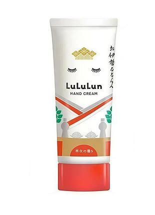 Lululun hand cream ise wood крем для рук з екстрактом листя сакакі, 30 гр