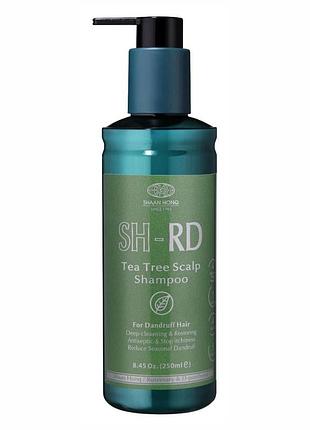Sh-rd tea tree scalp shampoo терапевтичний шампунь проти лупи на основі масла чайного дерева, 250 мл
