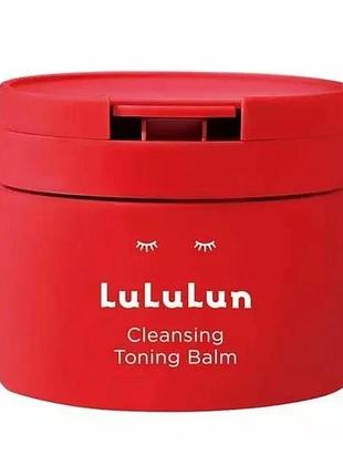 Lululun cleansing toning balm smooth red очищающий тонизирующий бальзам против тусклости кожи, 90 г