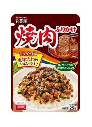 Marumiya yakiniku фурикаке с умами говядины и соусом якинику, 25 г