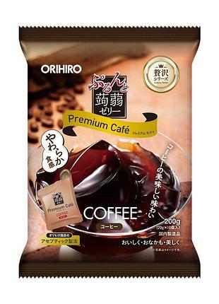 Orihiro purunto konjac jelly низькокалорійне конняку-желе (кавовий смак), 200 г
