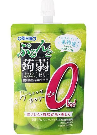 Orihiro purunto konjac jelly питне безкалорійне конняку-желе (шайн мускат), 130 г